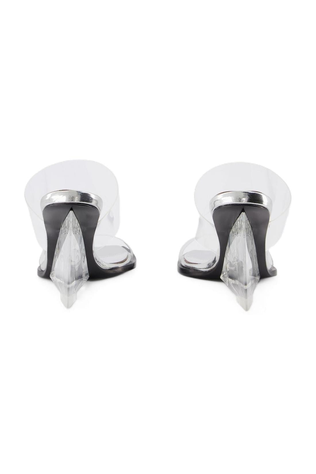 Sandalen - Alexander Mcqueen - Leder - Grau