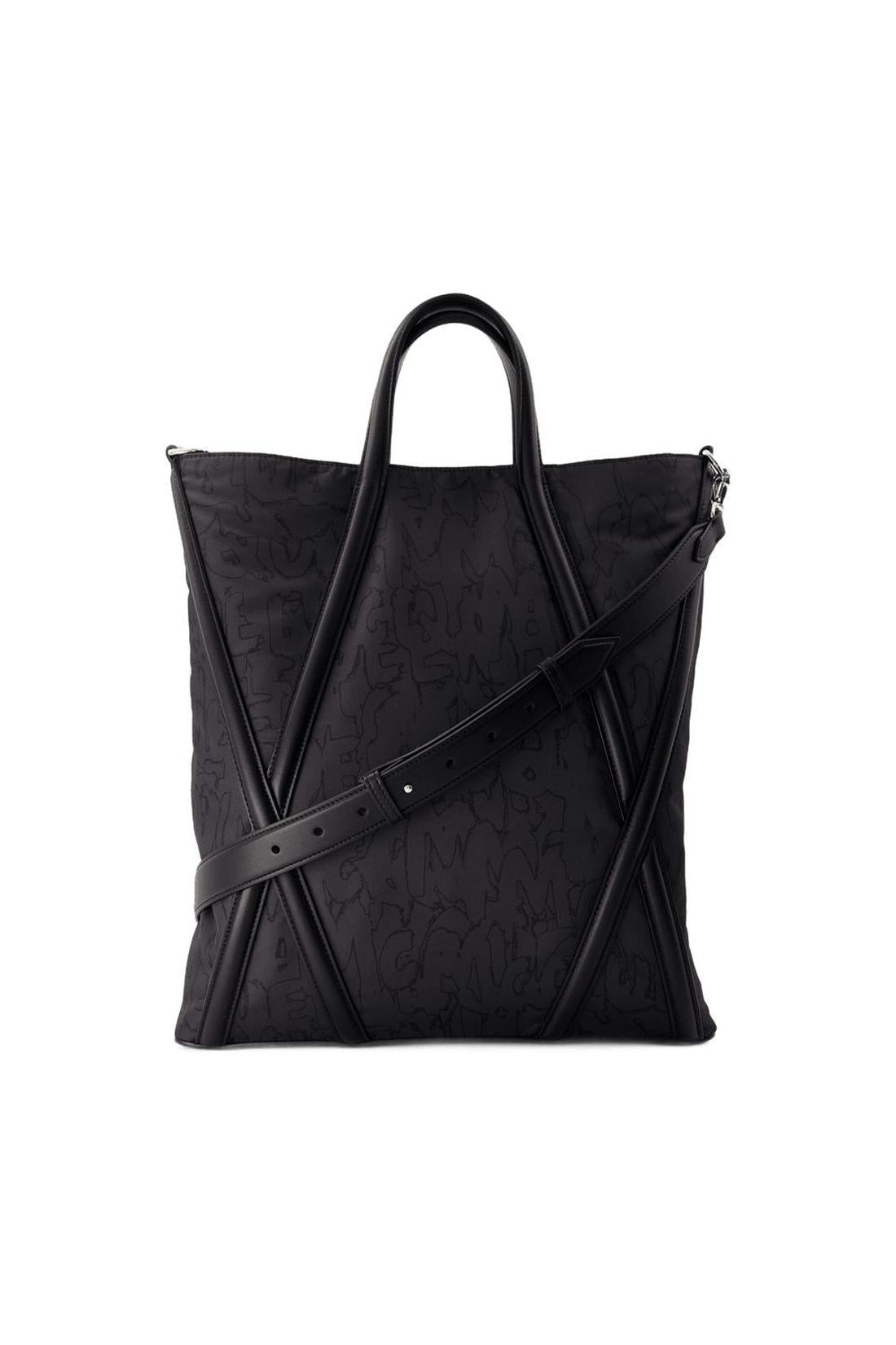 Umhängetasche Harness - Alexander McQueen - Nylon - Schwarz