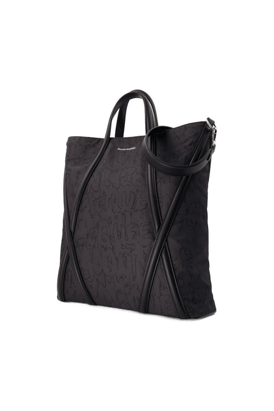 Umhängetasche Harness - Alexander McQueen - Nylon - Schwarz