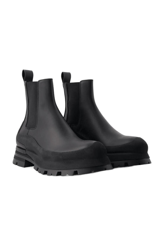Wander Stiefeletten - Alexander Mcqueen - Leder - Schwarz