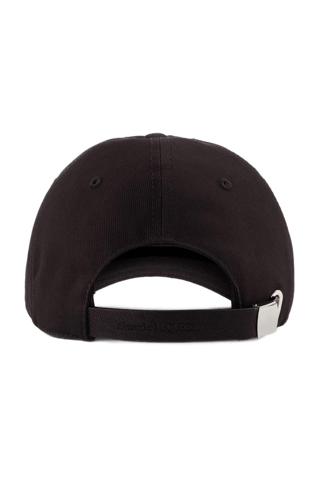 Stacked Cap - Alexander McQueen - Baumwolle - Schwarz