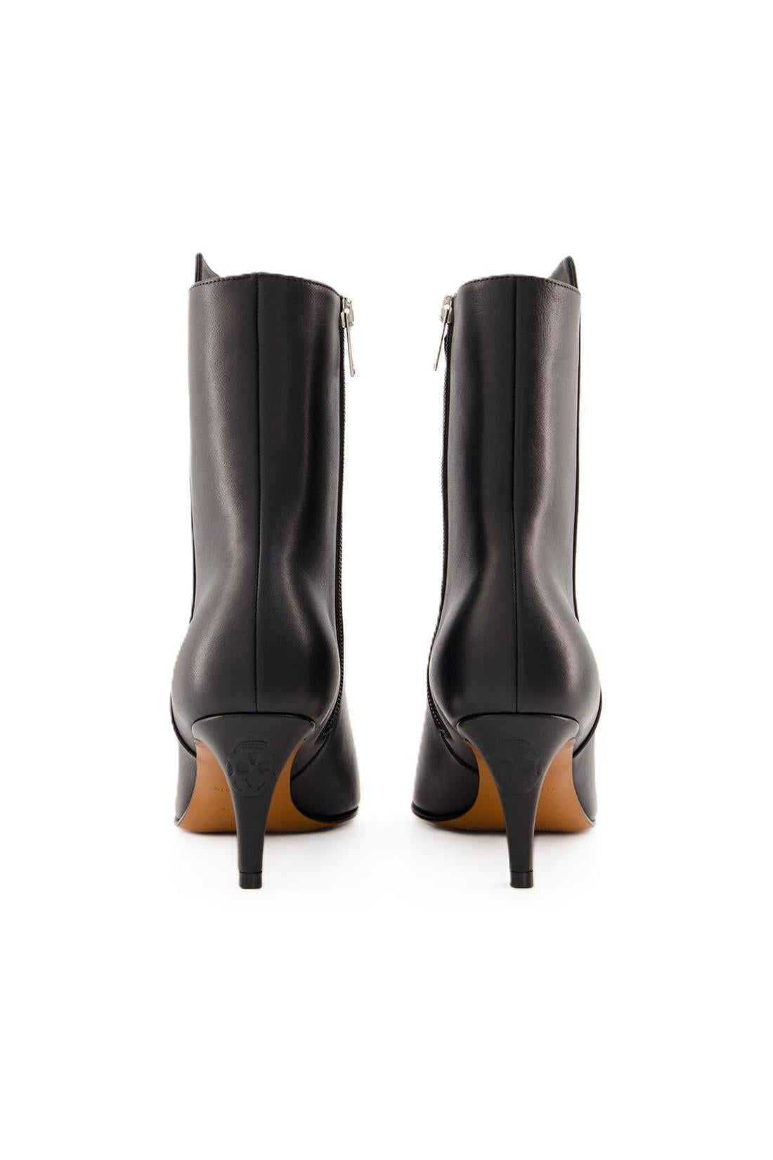 Australian Ankle Boots - Alexander McQueen - Leder - Schwarz