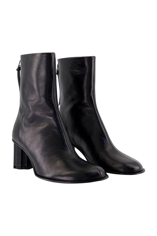 Stiefeletten Sv512 - AMI Paris - Leder - Schwarz