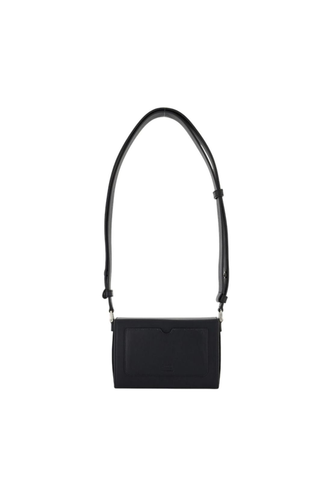 Adc Schultertasche - AMI Paris - Leder - Schwarz