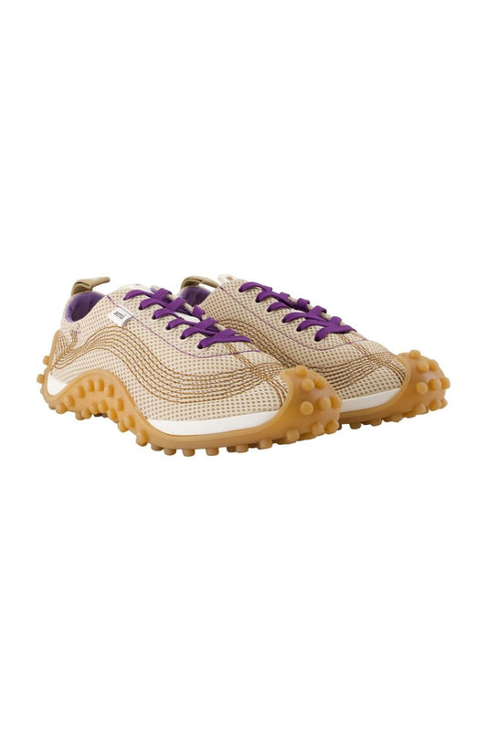 Sneakers Sn505 - AMI Paris - Synthetik - Beige