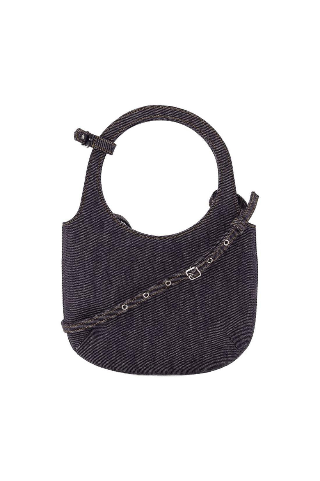 Holy Schultertasche - Courreges - Baumwolle - Grau