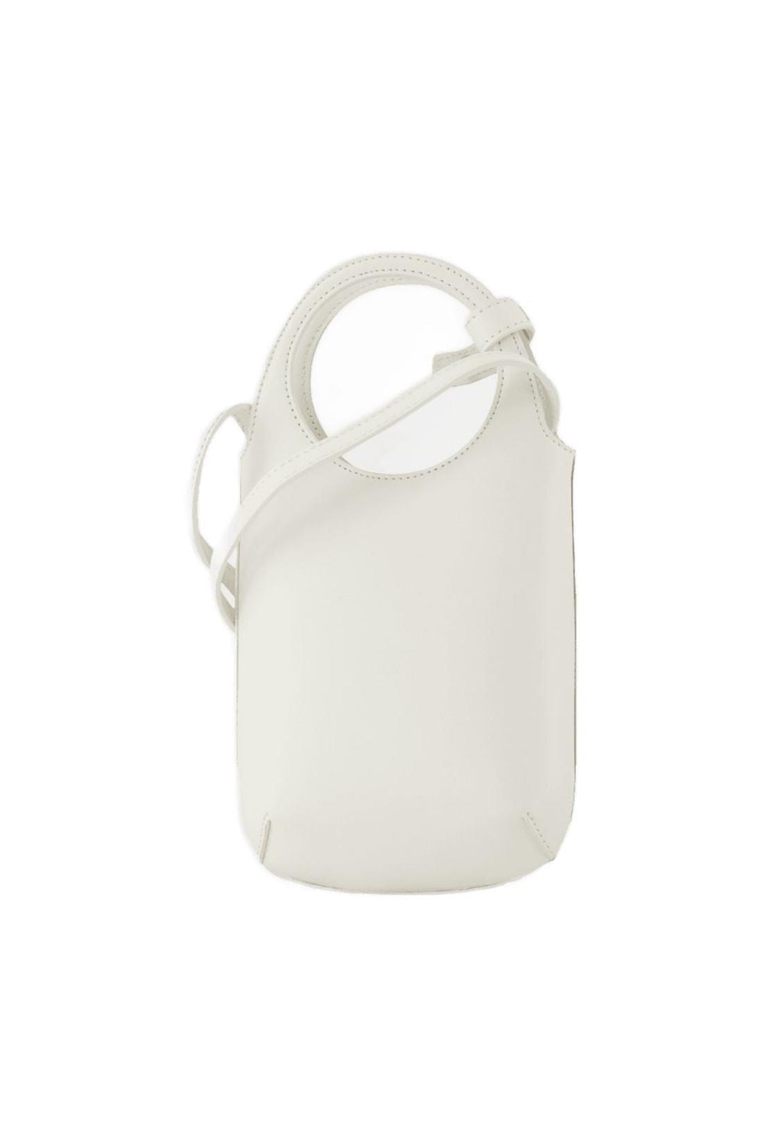 Slim Holy Handtasche - Courreges - Leder - Weiß