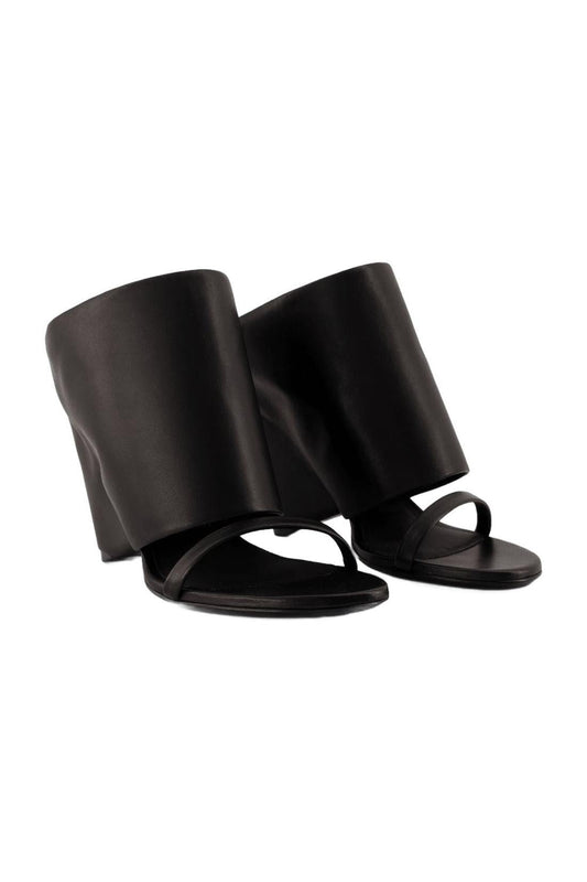 Sandalen - Courreges - Leder - Schwarz