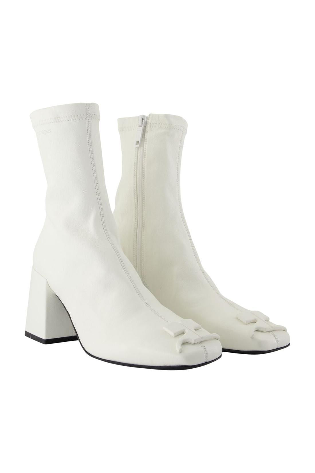 Stiefeletten Reedition - Courreges - Leder - Weiß
