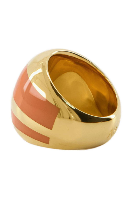 Ring - Aurélie Bidermann - Orange Tamarin - Gold Metal