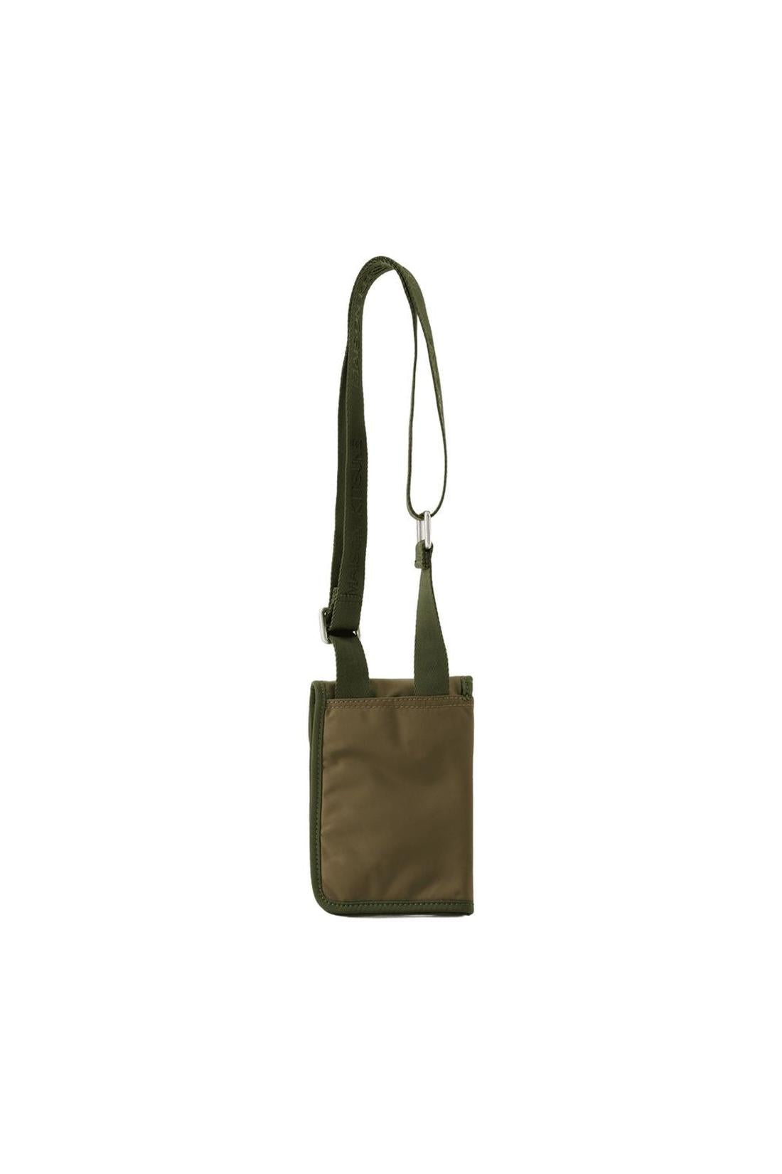 Neck Pouch Schultertasche - Maison Kitsune - Nylon - Khaki