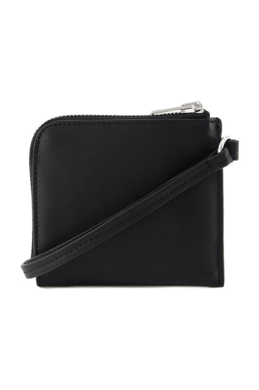 Geldbörse - Maison Kitsune - Leder - Schwarz