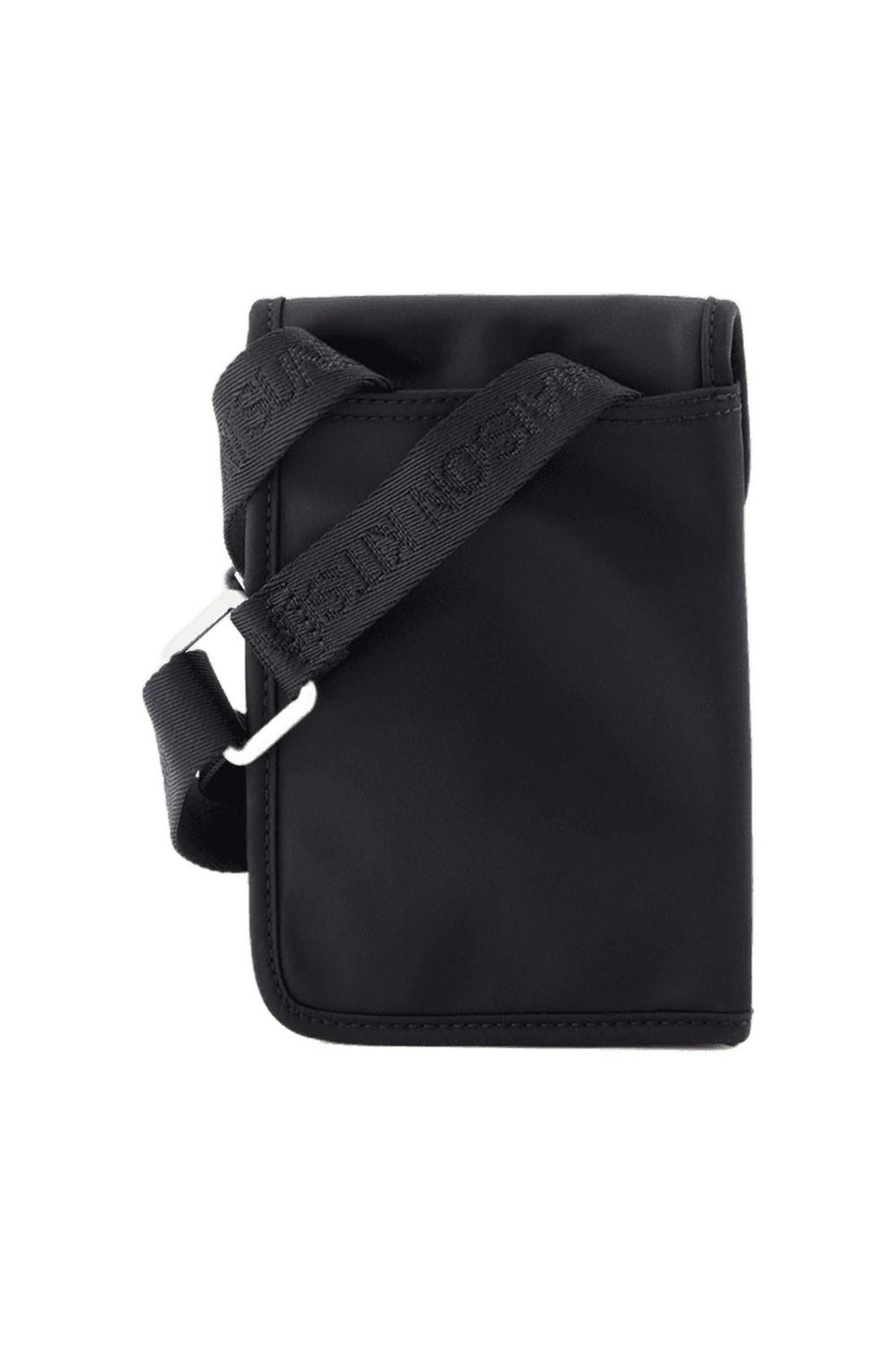 "Neck Pouch ""the Traveller"" - Maison Kitsune - Synthetik - Schwarz"