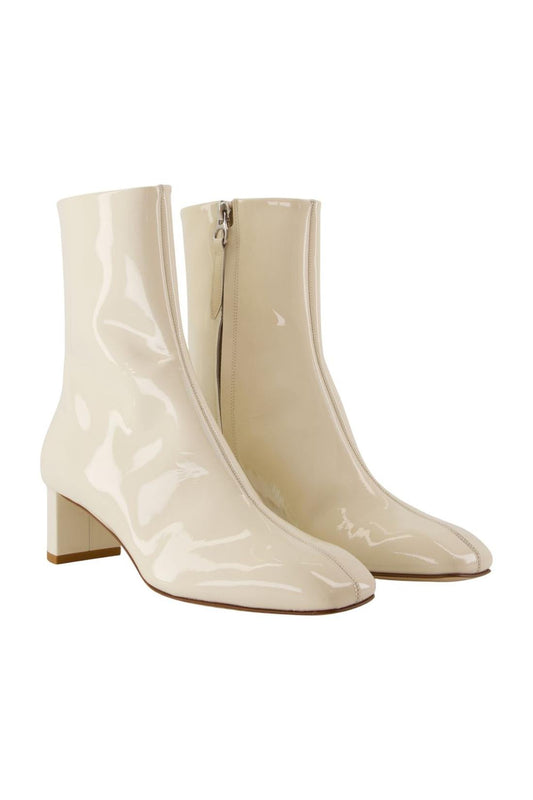 Millie Stiefeletten - Aeyde - Leder - Weiß