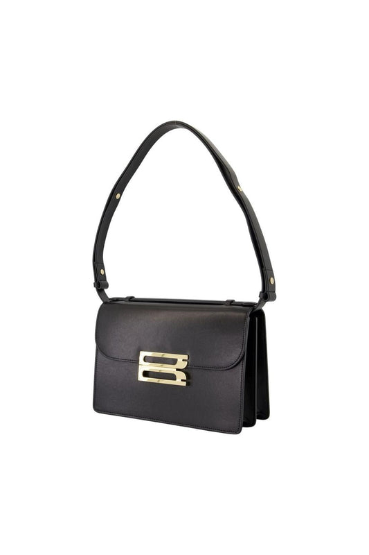 Dorian Schultertasche - Victoria Beckham - Leder - Schwarz