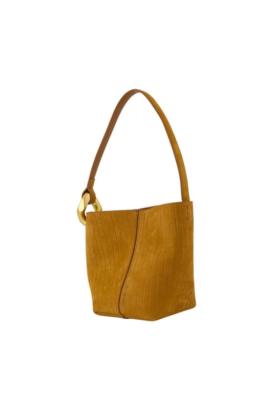 Corner Small Schultertasche - J.W. Anderson - Leder - Braun
