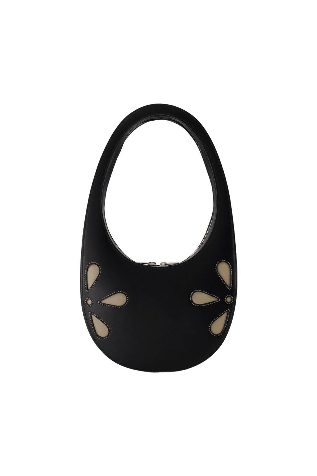 Petal Swipe Handtasche - Coperni - Leder - Schwarz