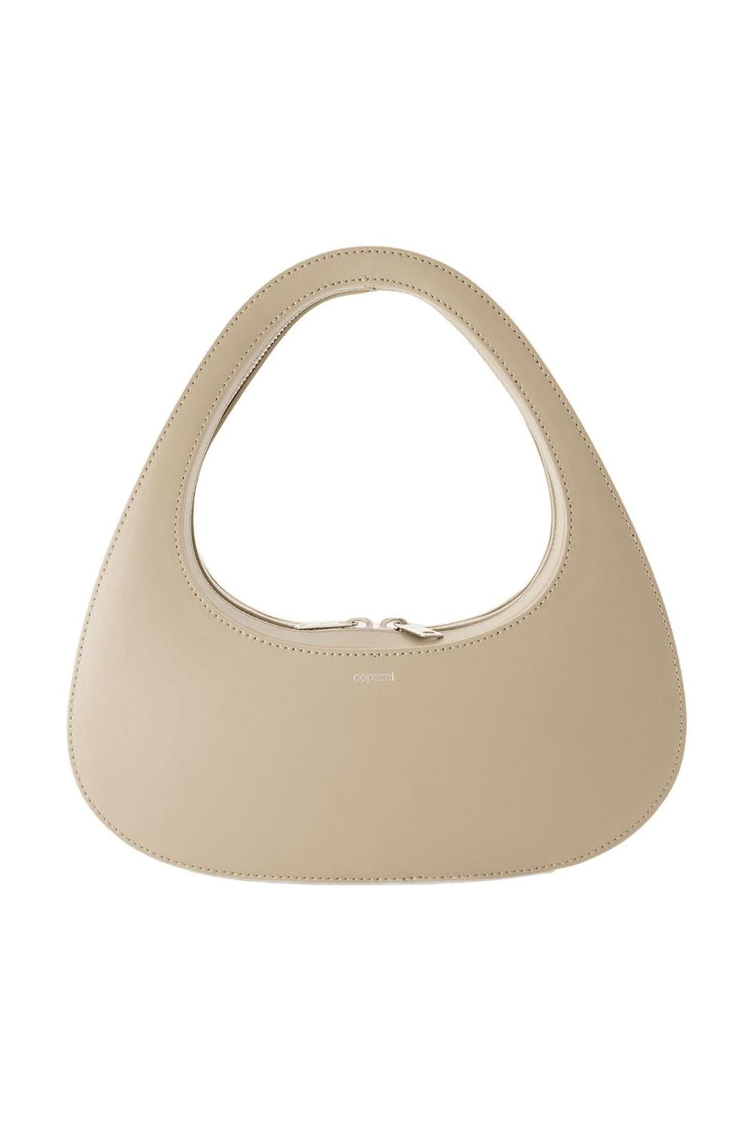 Swipe Handtasche - Coperni - Leder - Beige