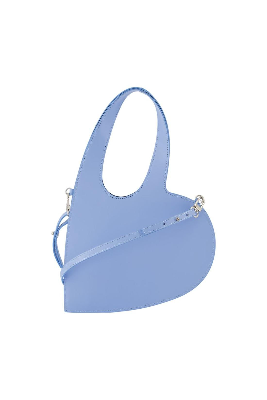 Baby Heart Schultertasche - Coperni - Leder - Blau