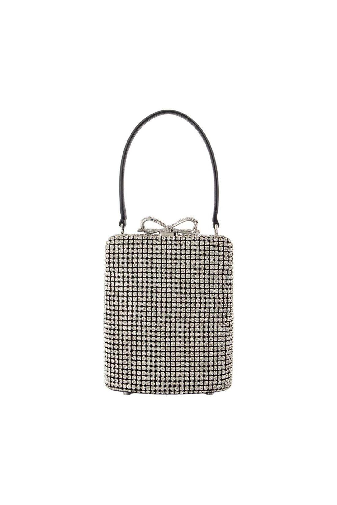 Crystal Fishnet Handtasche - SELF PORTRAIT - Synthetik - Silber