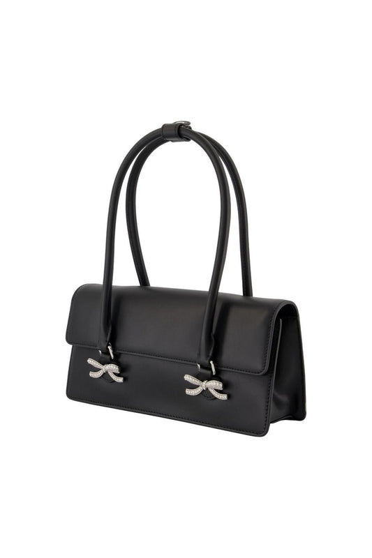 Soft Schultertasche - SELF PORTRAIT - Leder - Schwarz