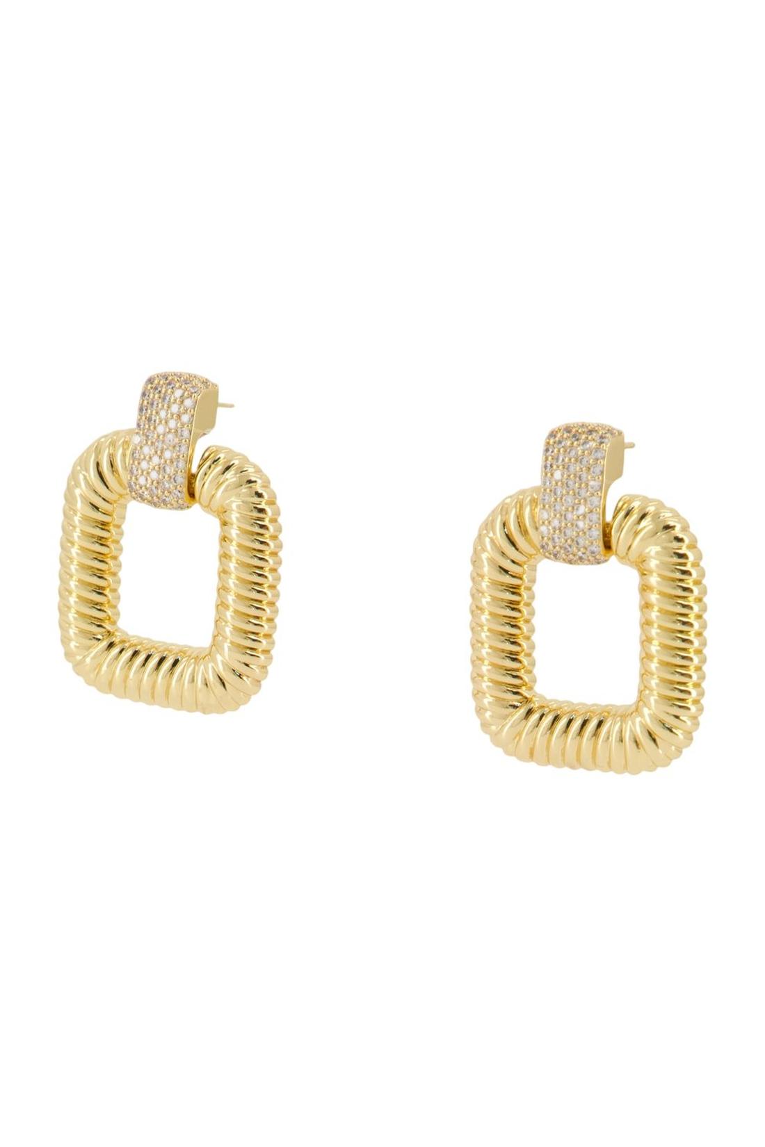 Knocker Ohrringe - SELF PORTRAIT - Metall - Vergoldet