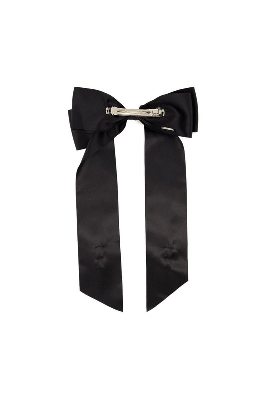 Flower Bow Haarspangen - Simone Rocha - Polyester - Schwarz