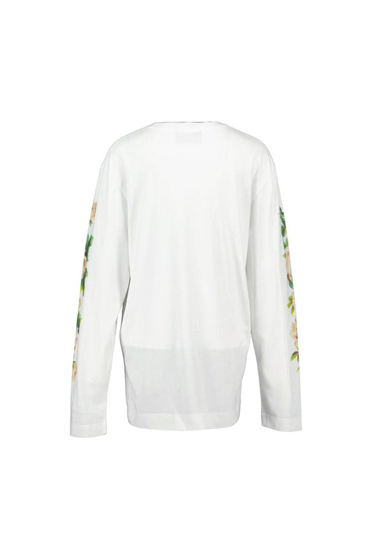 Pink Banquet T-Shirt - Simone Rocha - Baumwolle - Weiß