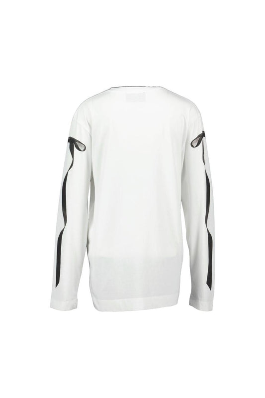 Bow Tail T-Shirt - Simone Rocha - Baumwolle - Weiß