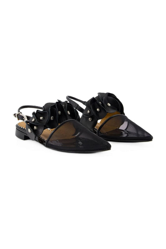 Slingbacks Aj1398 - Toga Pulla - Leder - Schwarz