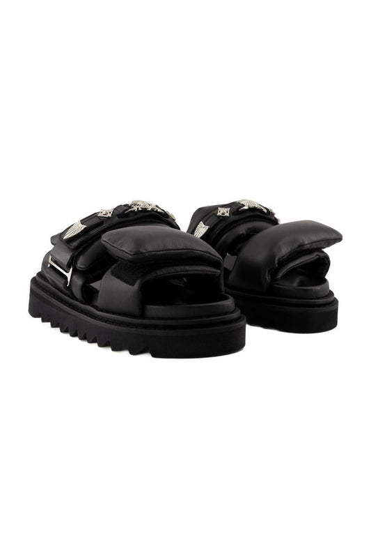 Sandalen Aj1382 - Toga Pulla - Leder - Schwarz