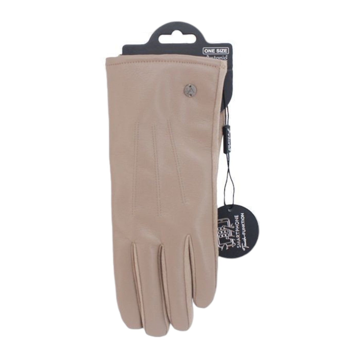Gefütterte Winter Damen Handschuhe » Kunstleder PU Nappa » Fingerhandschuhe Teddy Fell Innenfutter I Winterhandschuhe mit Teddyfell » Touchfunktion