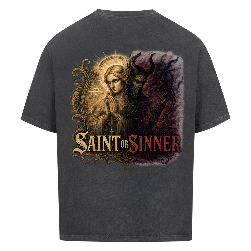Saint or Sinner | Duality Collection | Nebelmond Oversized Shirt