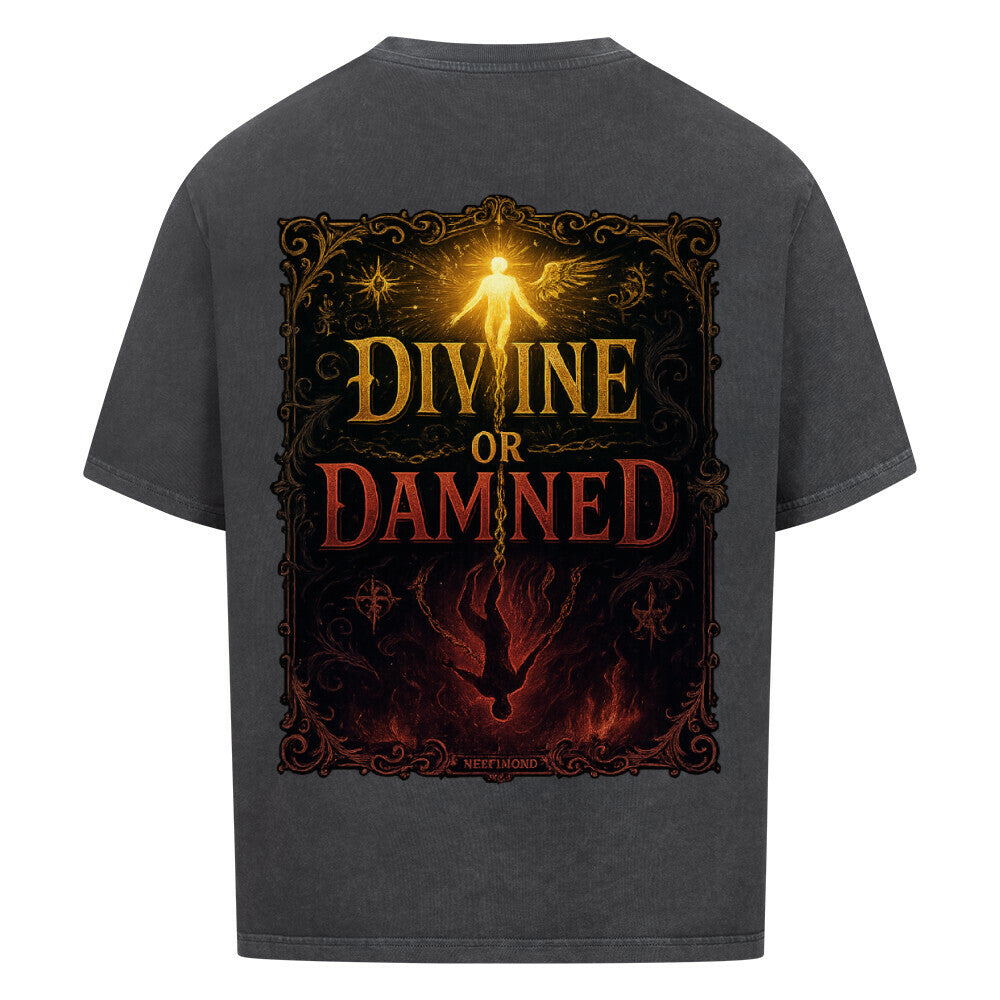 Divine or Damned | Duality Collection | Nebelmond Oversized Shirt