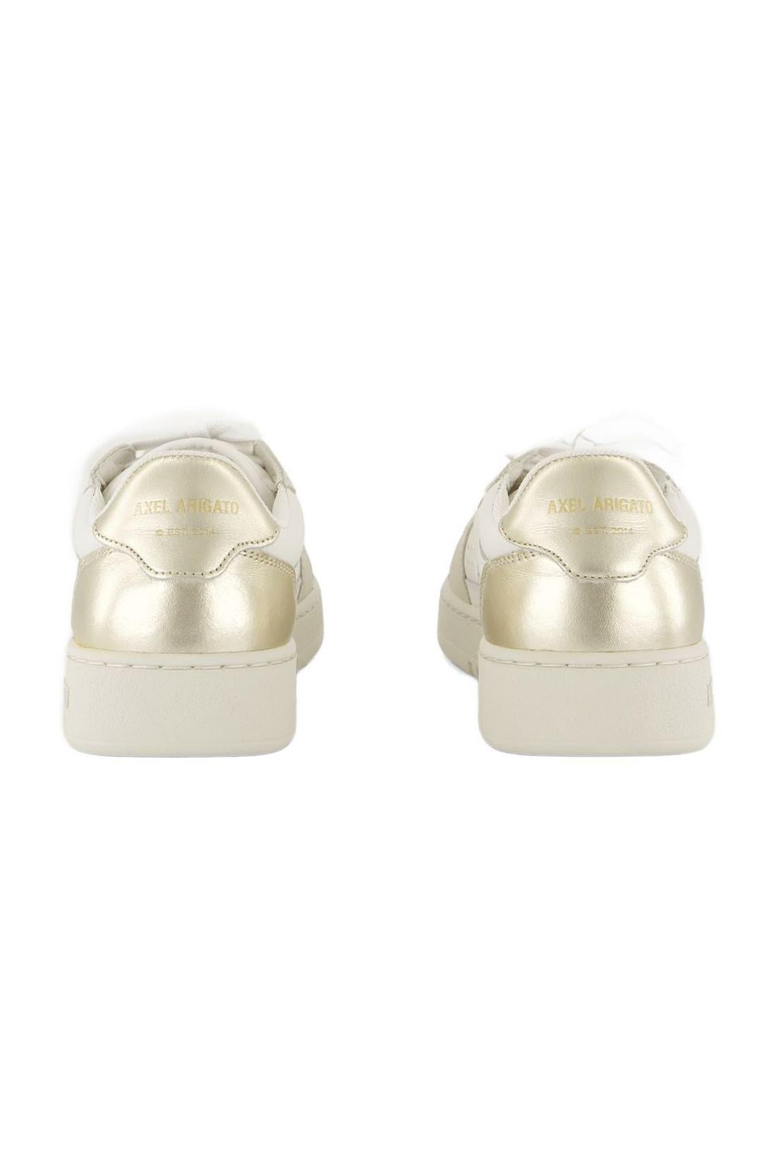 Sneakers Dice Lo - Axel Arigato - Leder - Weiß/Gold