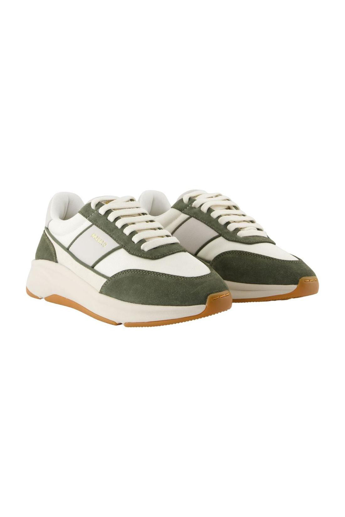 Sneakers Genesis Neo - Axel Arigato - Leder - Beige/Grün