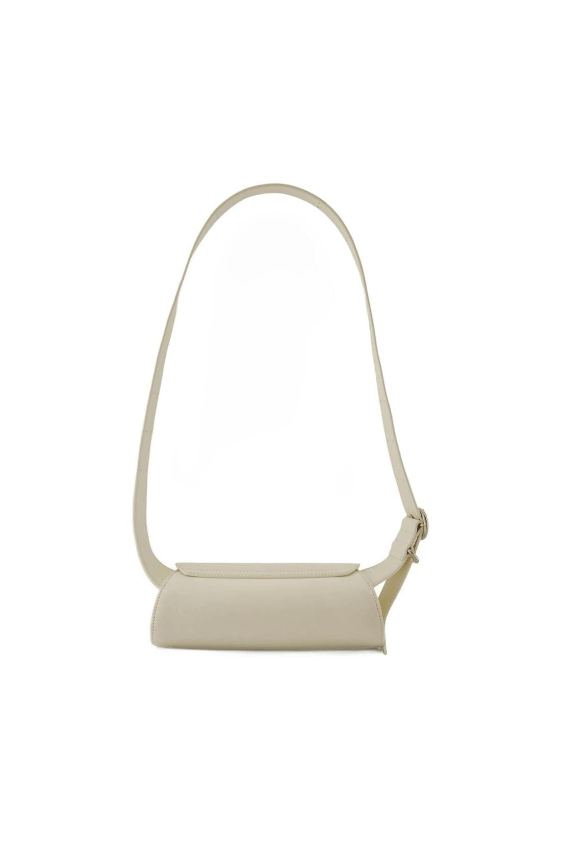 Cannolo Mini Handtasche - Jil Sander - Leder - Eggshell