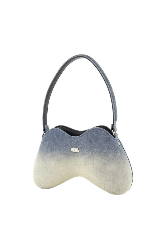 Doppel-D-Schultertasche - DIESEL - Baumwolle - Blau