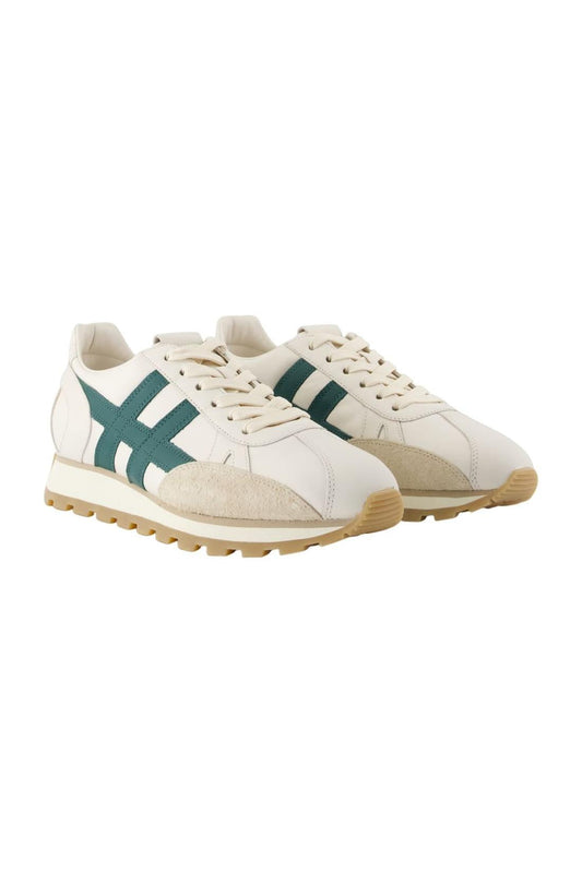 Sneakers H671 - Hogan - Leder - Beige