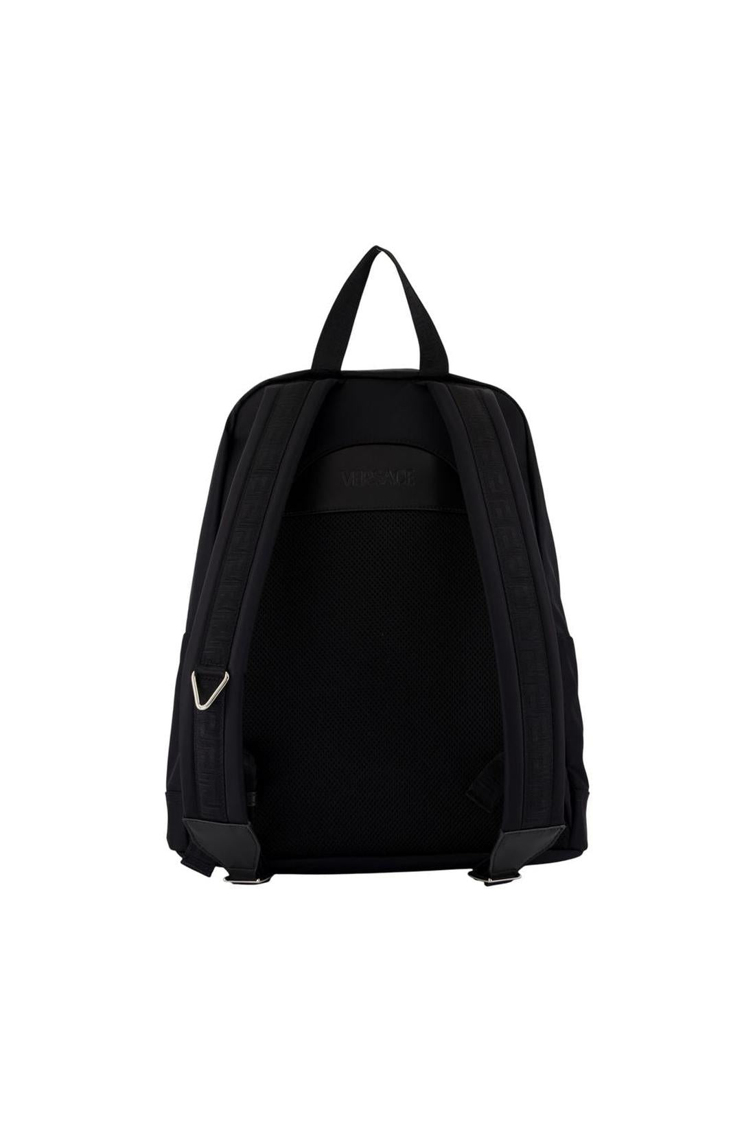 Rucksack - Versace - Nylon - Schwarz