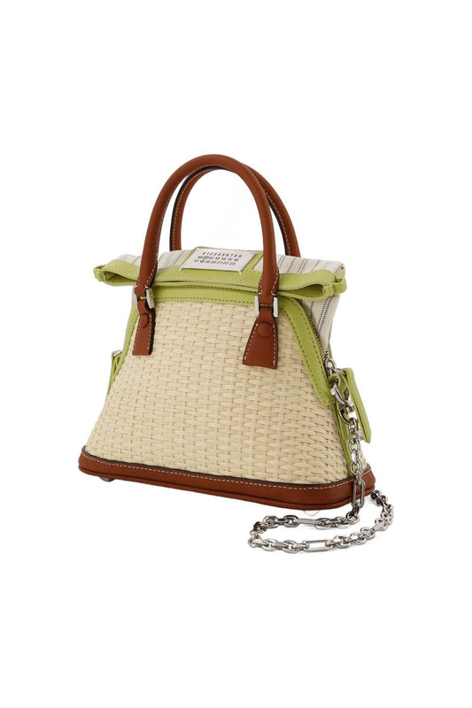 5Ac Classique Micro Handbag - Maison Margiela - Cèdro -