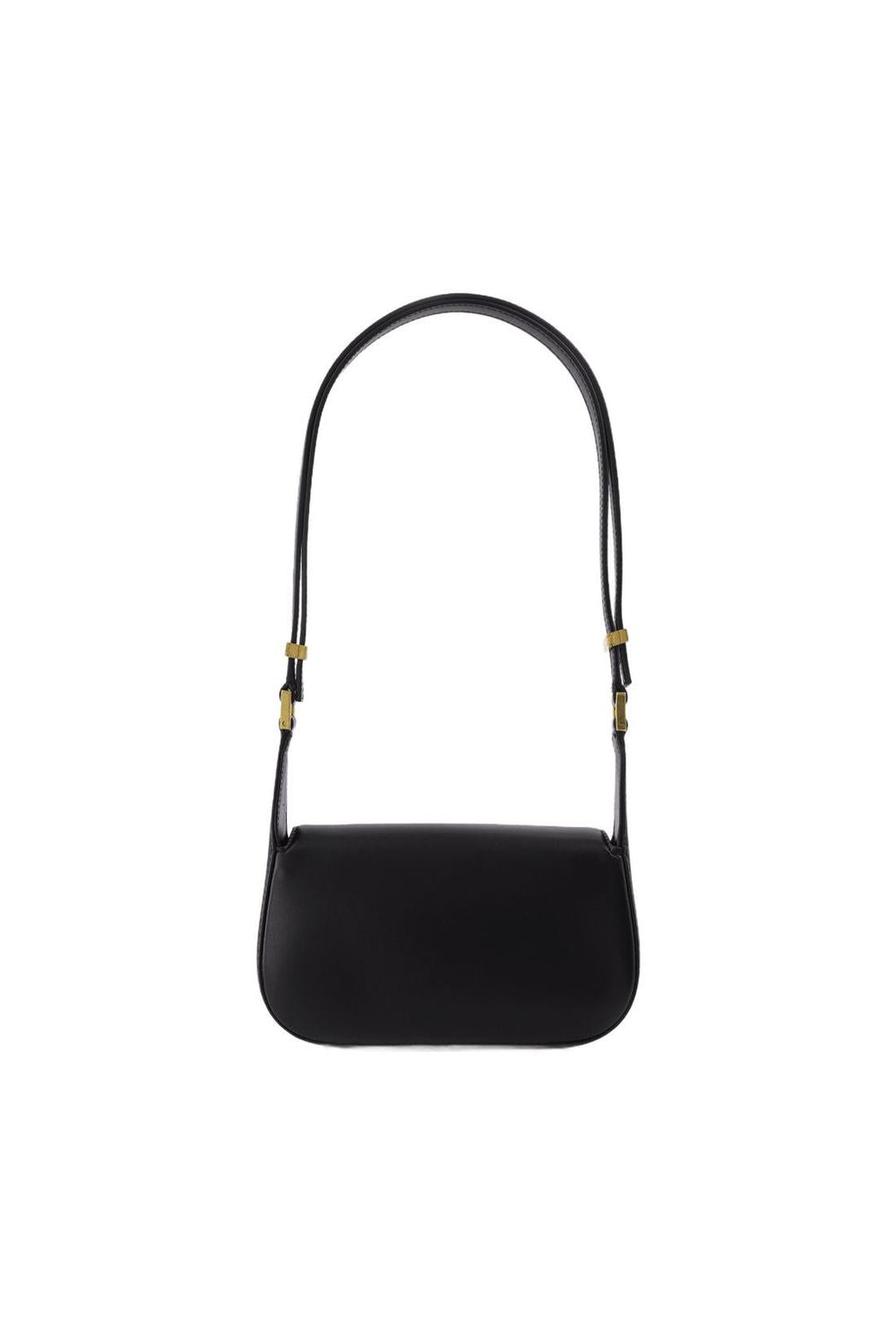 Vlogo Chain Small Ledertasche Schwarz