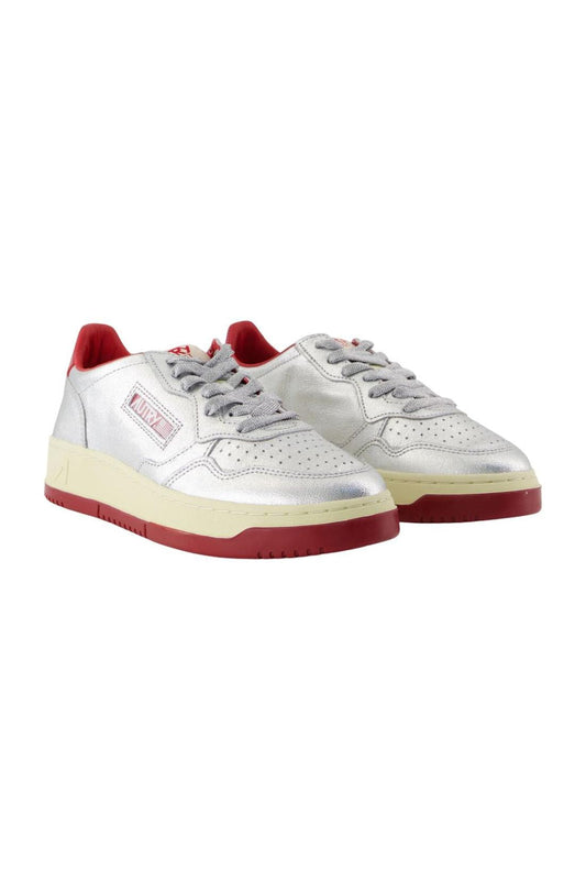 Sneakers Medalist - Autry - Leder - Silber