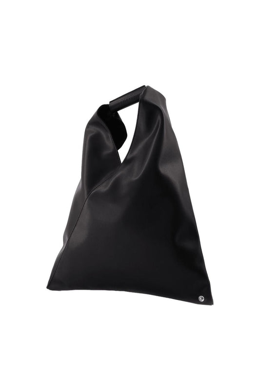 Small Japanese Tote Bag - Mm6 Maison Margiela - Black - Synthetic