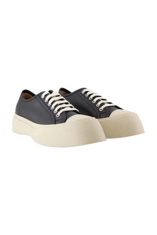Sneakers - Marni - Leder - Schwarz