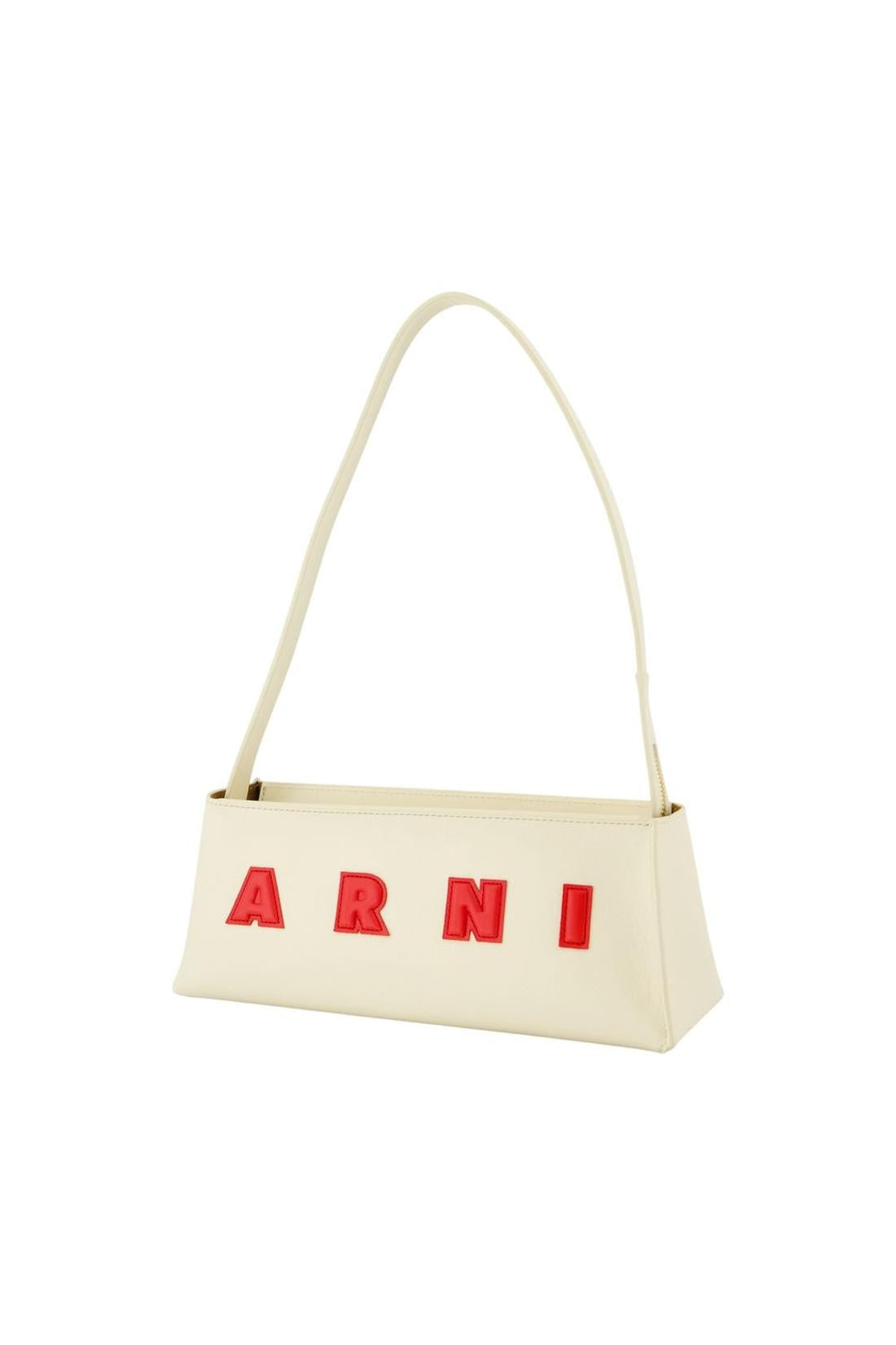 Museo Schultertasche - Marni - Leder - Weiß