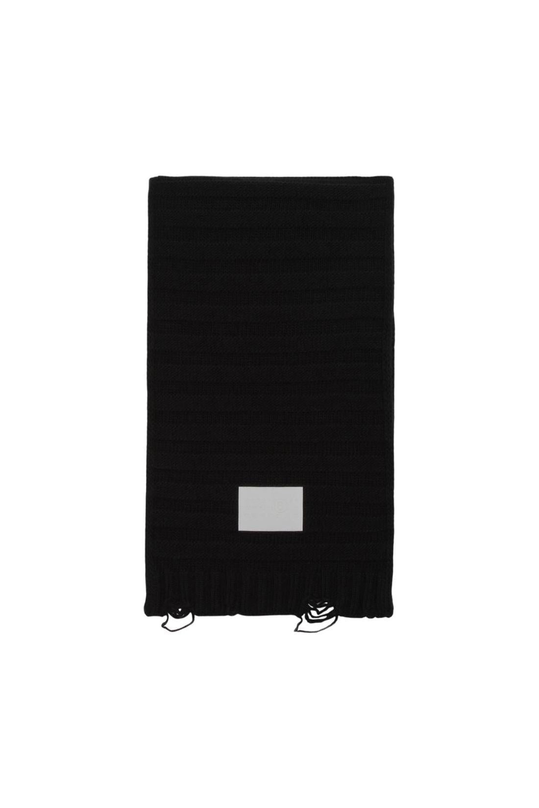 Schal - MM6 Maison Margiela - Wolle - Schwarz