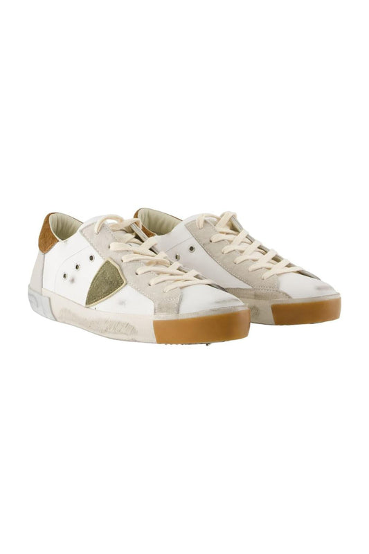 Sneakers Prsx Low - Philippe Model - Leder - Weiß