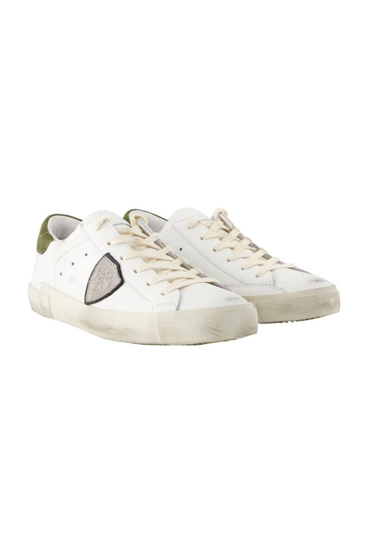 Sneakers Prsx Low - Philippe Model - Leder - Weiß