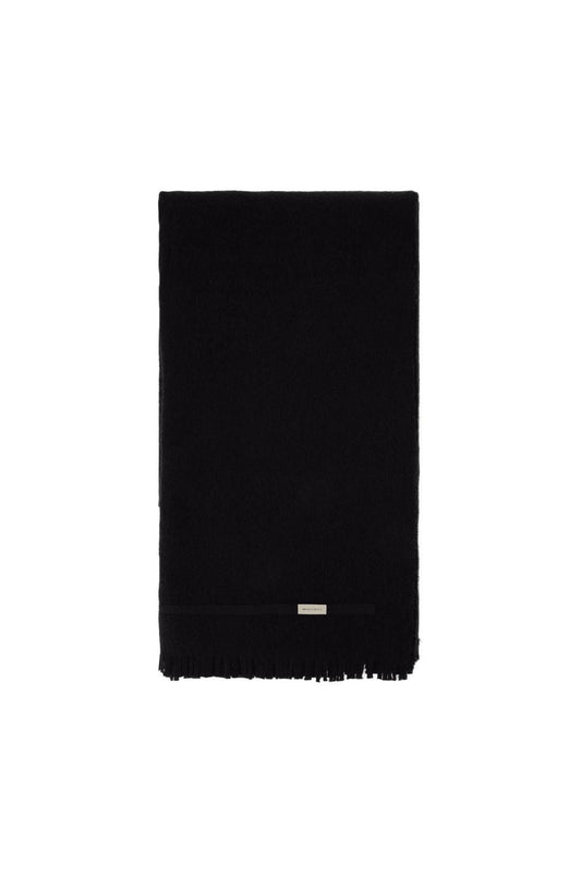 Schal Fabio aus Wollgemisch schwarz